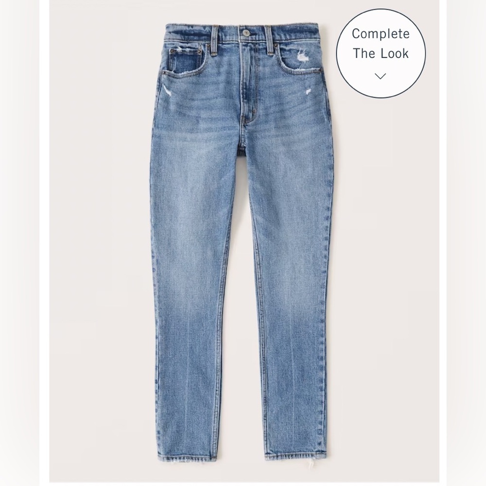 Abercrombie The Skinny High Rise jeans